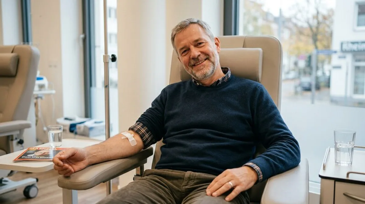 Erfolgreicher Unternehmer nach Vitamintherapie Düsseldorf