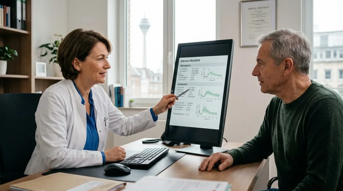 Modernes Klinik-Treppenhaus Glas Stahl Düsseldorf